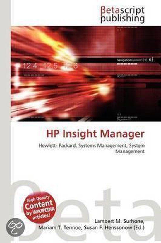 Hp Insight Manager | 9783639970340 | Boeken | bol