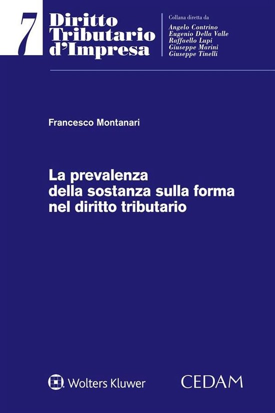 La prevalenza della sostanza sulla forma nel diritto tributa ... - cover