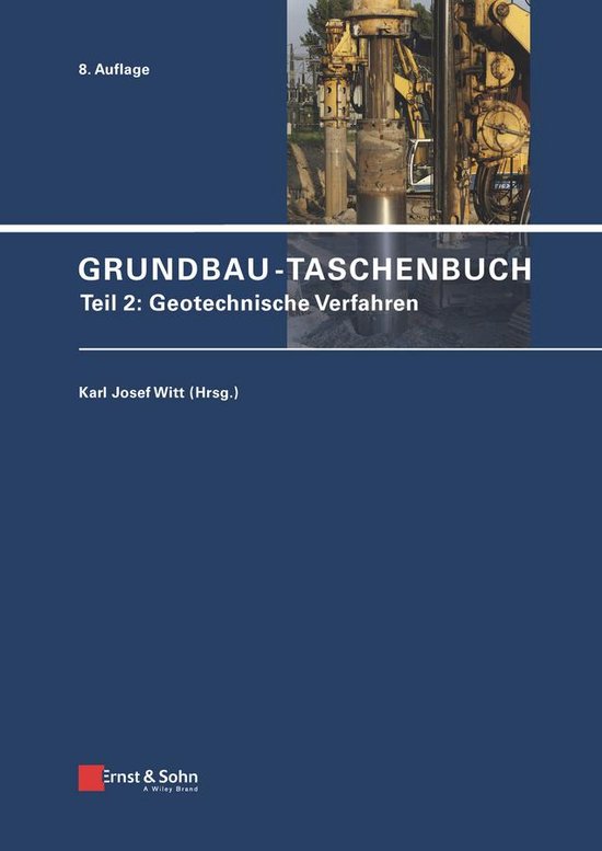 Grundbau-Taschenbuch - Grundbau-Taschenbuch, Teil 2 - cover
