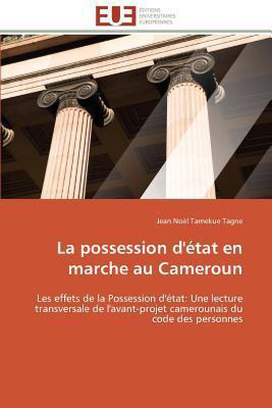 La possession d'état en marche au Cameroun - cover