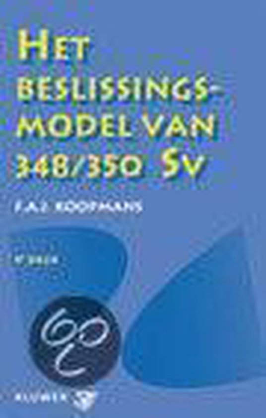 Beslissingsmodel Van 348/350 Sv - cover