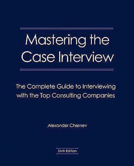 Mastering the Case Interview - cover