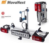 Movanext Lux Plus - Fietsendrager - 2 Fietsen - Trekhaak - 13 Polig - Opklapbaar - Kantelbaar