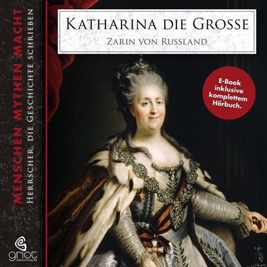 Katharina die Große inkl. Hörbuch - cover