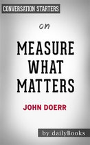 Measure What Matters: by John Doerr | Conversation Starters