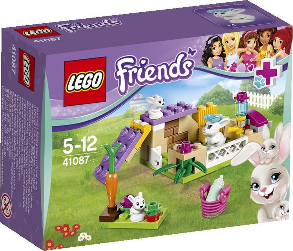 LEGO Friends Konijn met Kleintjes - 41087 | bol.com