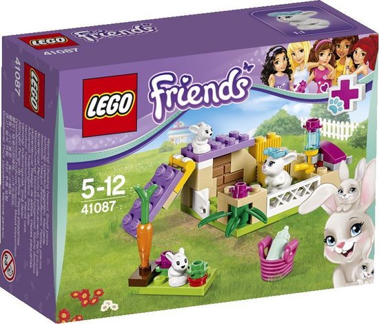 LEGO Friends Konijn met Kleintjes - 41087