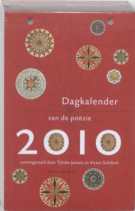 Cover van het boek 'Dagkalender van de poezie 2010'