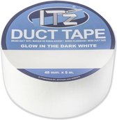 IT'z Duct Tape - Glow In The Dark - Wit - 5m