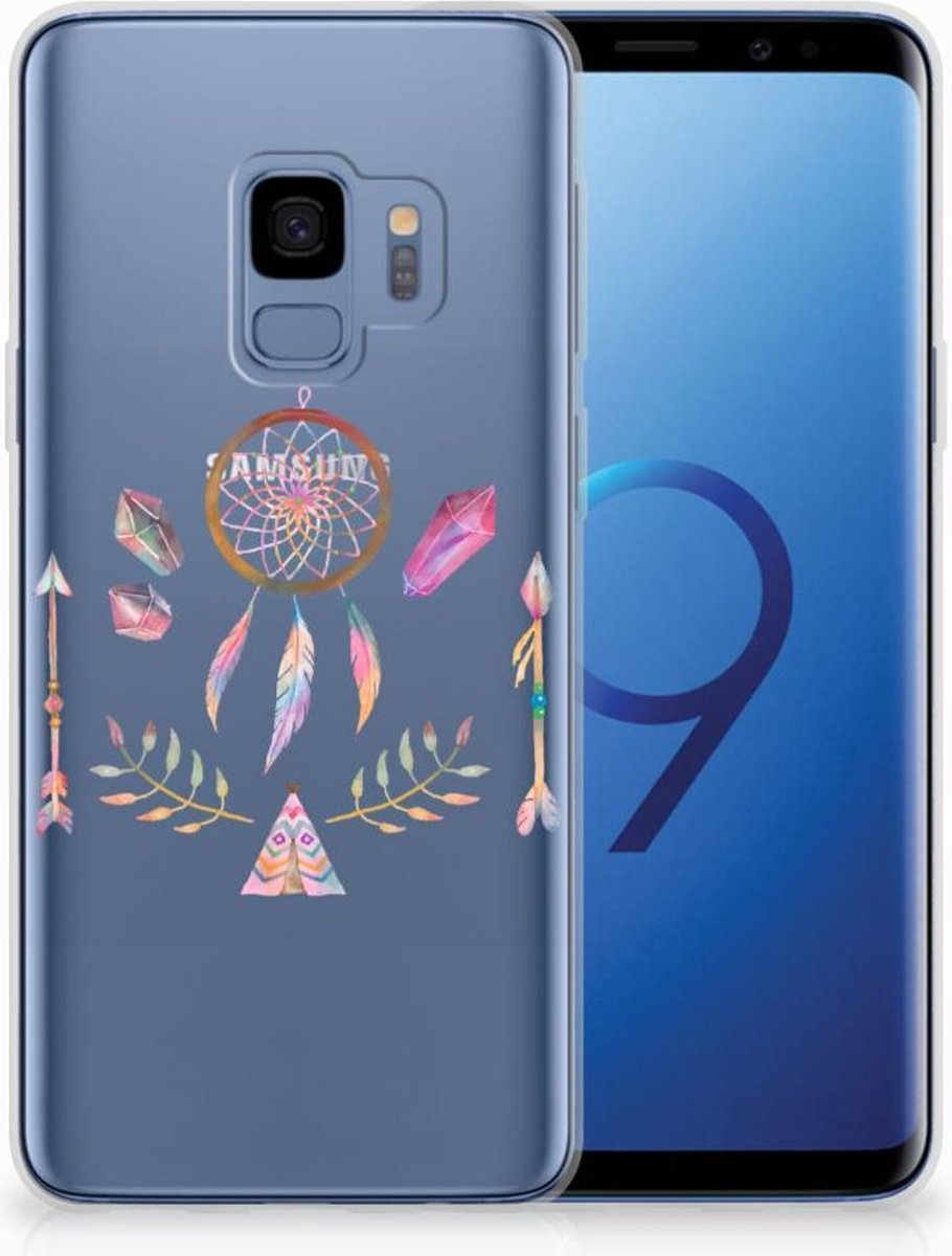 Samsung Galaxy S9 Telefoonhoesje met Naam Boho Dreamcatcher