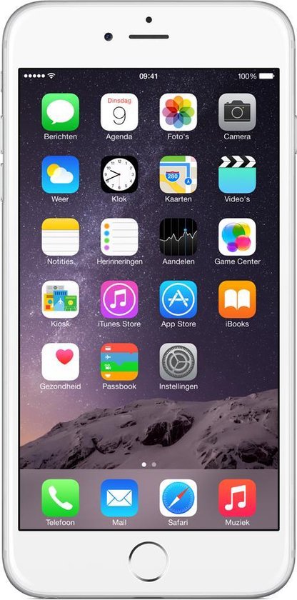 KPN Apple iPhone 6 Plus 14 cm (5.5") SIM unique iOS 8 4G 16 Go Argent | bol