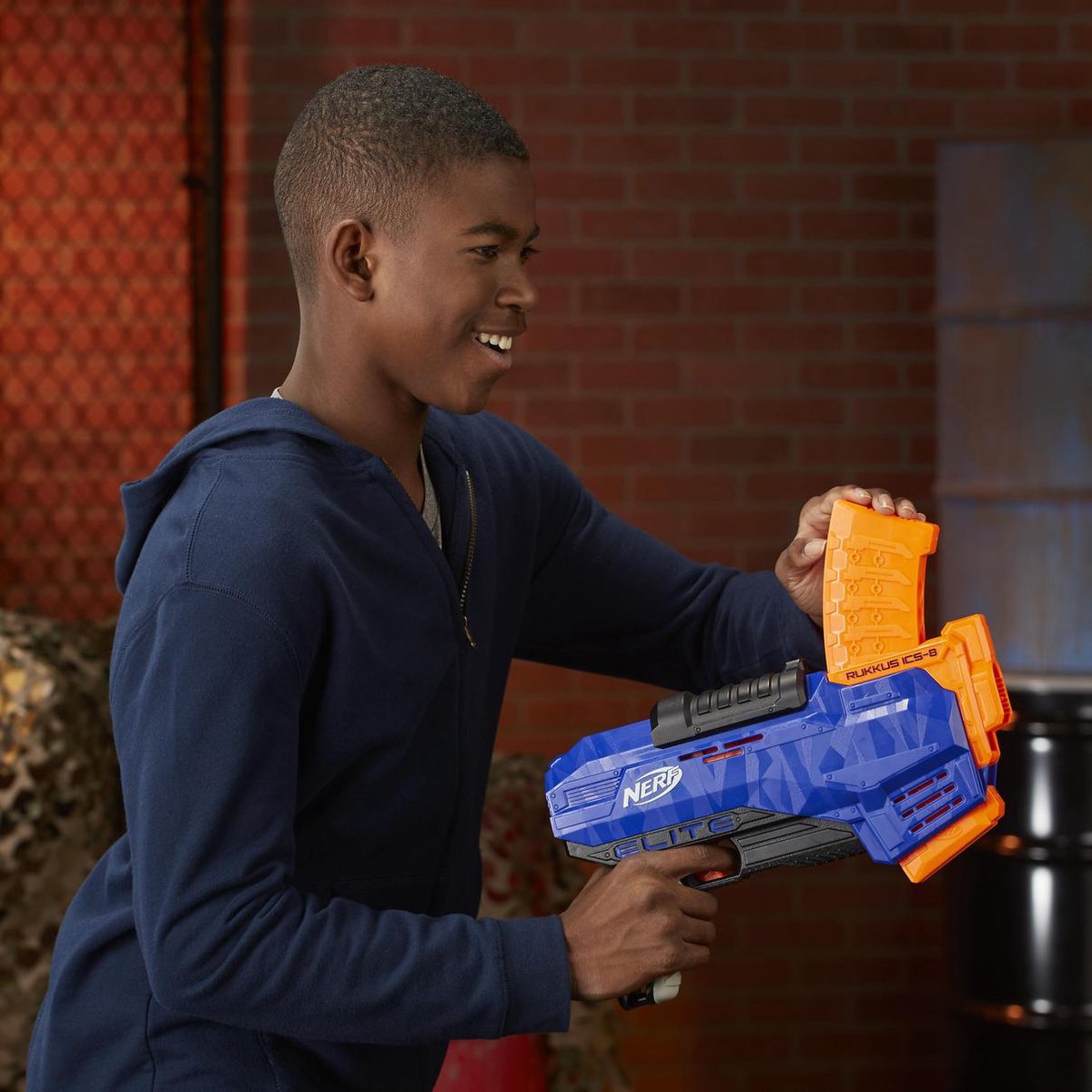 NERF N-Strike Elite Rukkus ICS 8 – Blaster — afbeelding 7