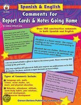 Spanish & English Comments for Report Cards & Notes Going Home