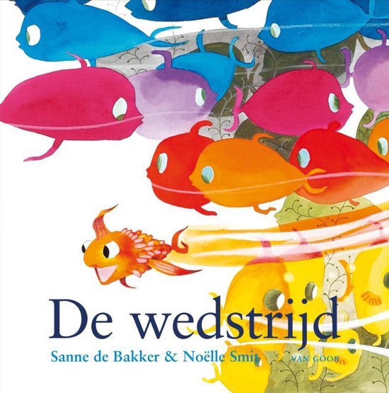 Cover van het boek 'De wedstrijd' van Sanne de Bakker en N. Smit