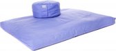 Zenzes PRO zabuton en meditatiekussen - licht blauw