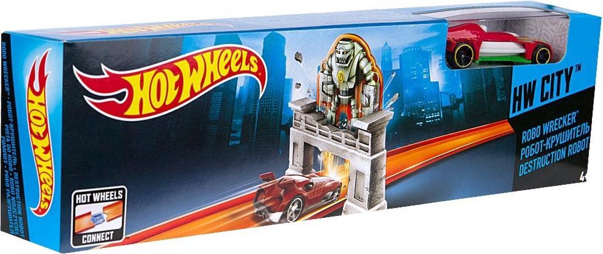 Hot Wheels City- Robo Wrecker Destruction Robot - CDK77 | bol.com
