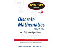 Omslag van Schaum's Outline of Discrete Mathematics, Revised Third Edition