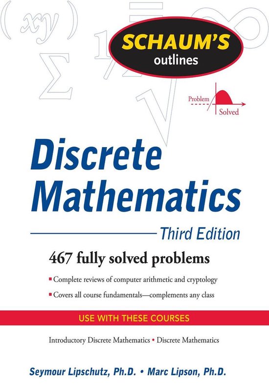 Schaum's Outline of Discrete Mathematics, Revised Third Edit ... - cover