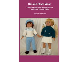 Ski and Skate Wear, Knitting Patterns fit American Girl and other 18-Inch Dolls