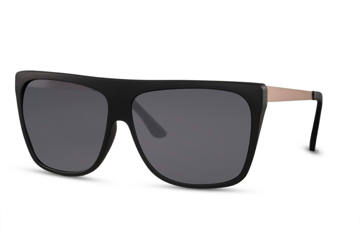 Accessoires Zonnebrillen Ovale zonnebrillen Ovale zonnebril lichtbruin-taupe straat-mode uitstraling 