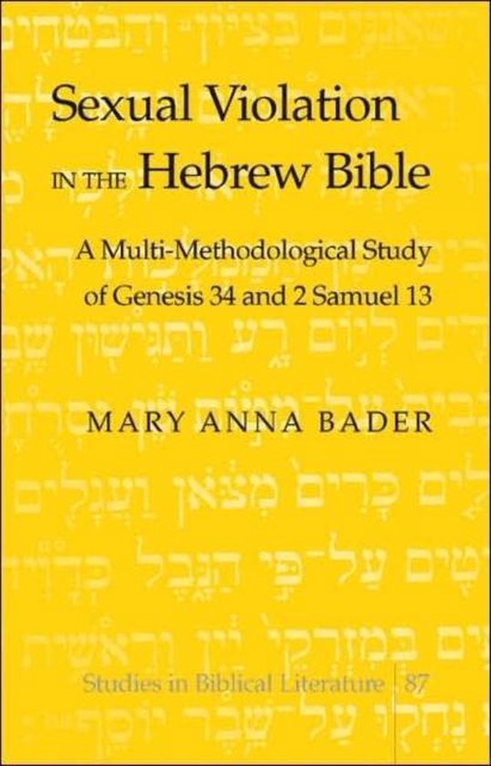 Sexual Violation in the Hebrew Bible