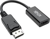 Tripp-Lite P136-06N-H2V2LB DisplayPort to HDMI 2.0 Active Adapter - M/F, Latching Connector, 4K @ 60 Hz, 6 in., Black TrippLite