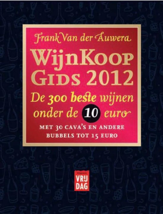 Cover van het boek 'Wijnkoopgids 2012' van Frank vander Auwera