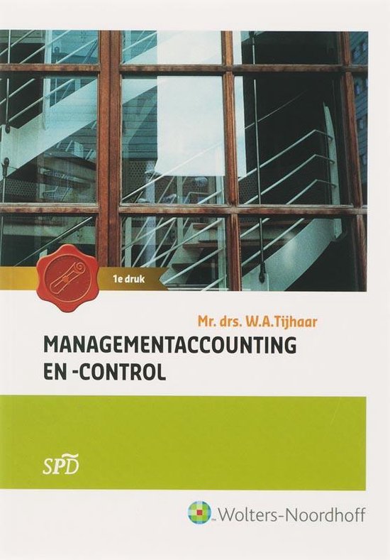 Cover van het boek 'Management en-control / druk 1' van W.A. Tijhaar