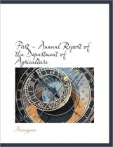 Fisrt - Annual Report of the Department of Agriculture