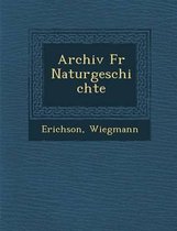 Archiv Fur Naturgeschichte