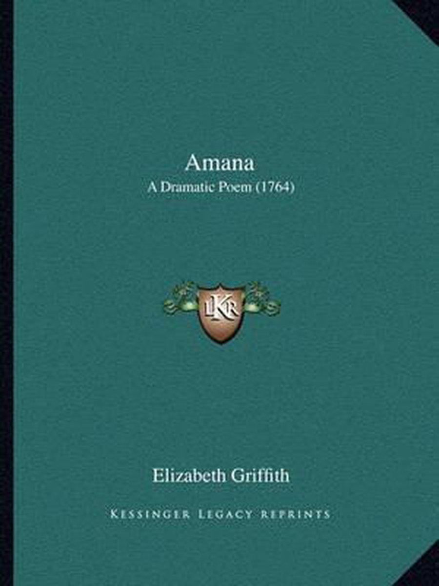 Amana van Elizabeth Griffith