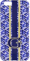 GUESS G-Cube TPU Case voor Apple iphone 6 (4.7 inch) - Blauw