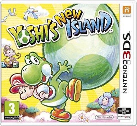 Nintendo Yoshi's New Island, 3DS Standaard Engels Nintendo 3DS
