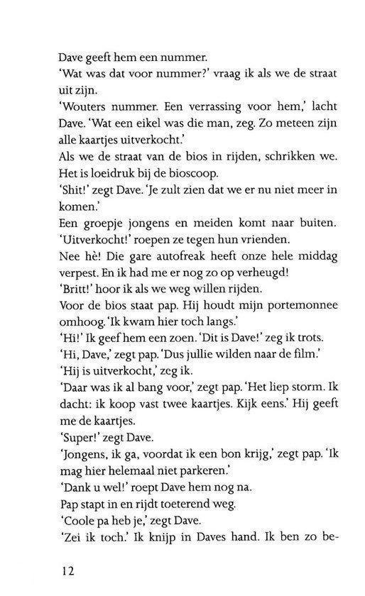 Pagina met tekst, paginanummer 12.