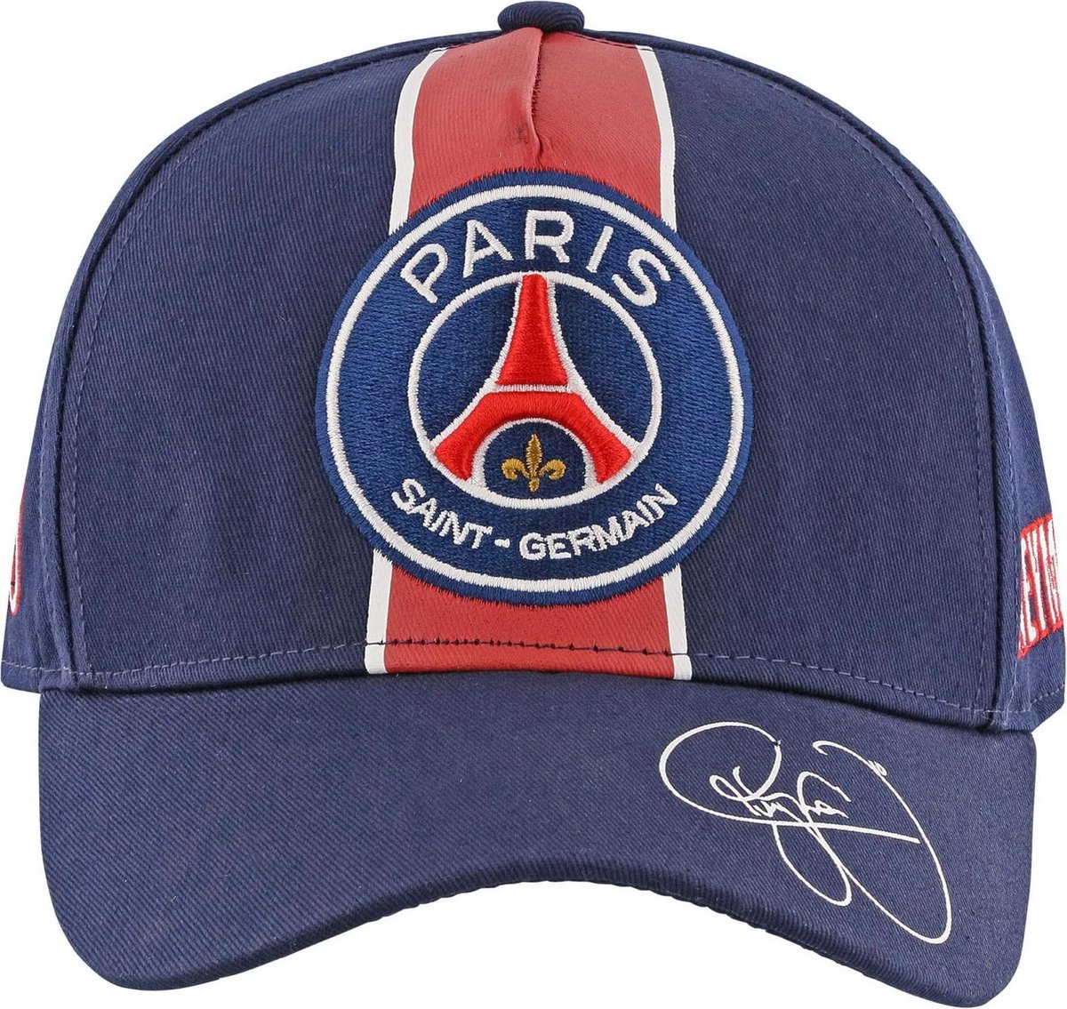 Paris Saint Germain - Cap - Neymar Jr - Handtekening - Blauw/Rood | bol.com
