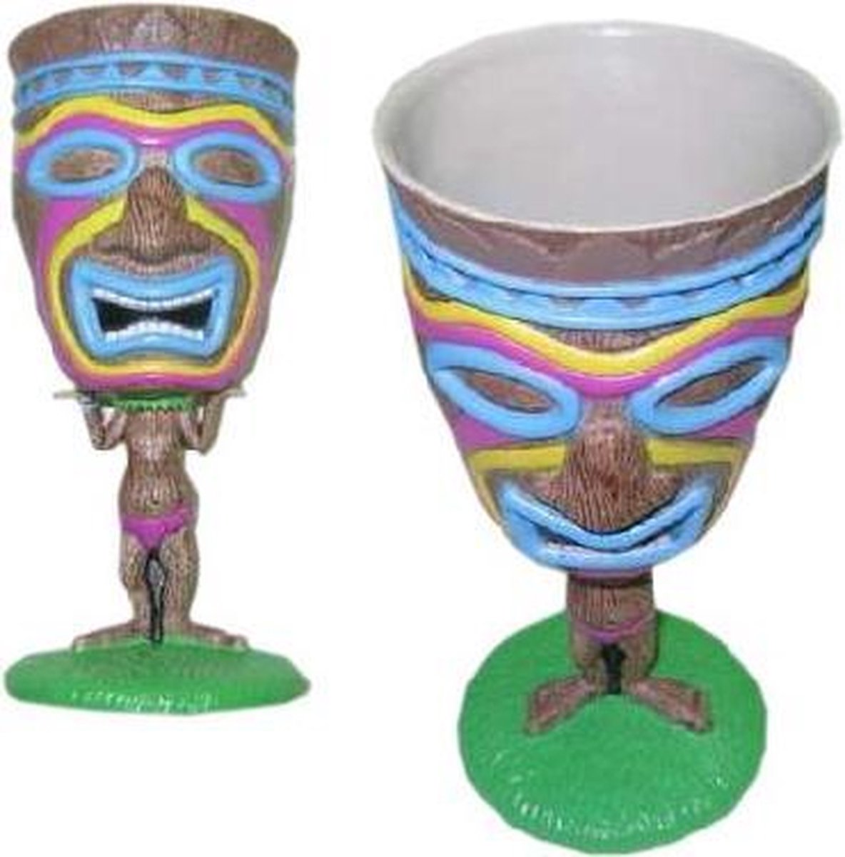 3x Hawaii Beker 18cm