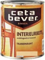 Cetabever Binnenbeits Transparant Acryl - 0,75 liter - Beuken