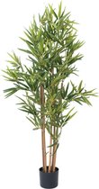 Europalms - Bamboe / Bamboo - 120cm - Groen - Kunstplant