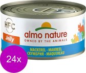 Almo Nature  Natvoer Katten - HFC Jelly - Makreel - 24 x 70g