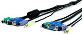 Newstar M4N1PSEXT10 toetsenbord-video-muis (kvm) kabel