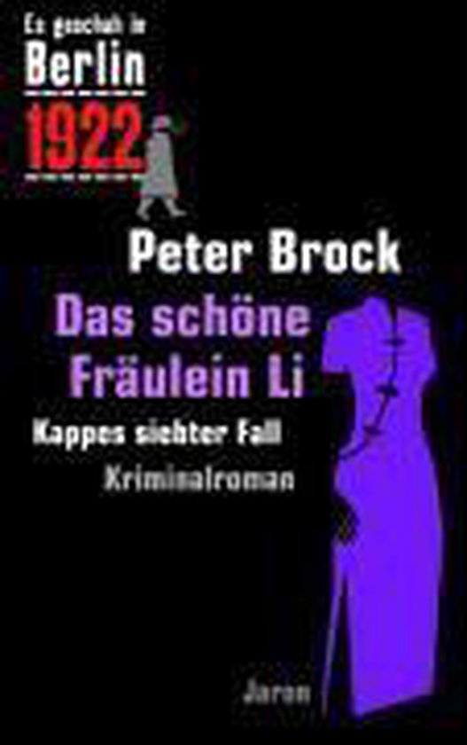 Es geschah in Berlin 1922 Das schöne Fräulein Li - cover