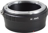 Olympus / Panasonic M4/3 Body naar Nikon AI Lens Converter / Lens Mount Adapter