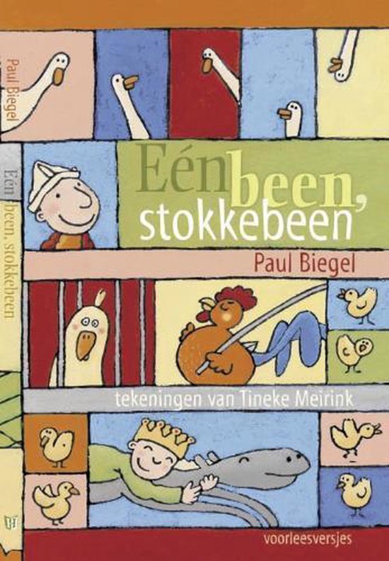 Cover van het boek 'Een been, stokkebeen' van Paul Biegel
