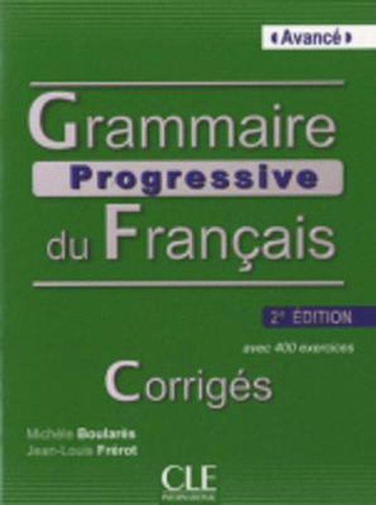 Grammaire progressive du francais - Nouvelle edition - cover