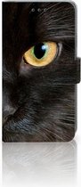 Portemonnee hoesje Geschikt voor iPhone XR Zwarte Kat