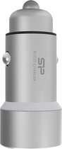 Boost Link CC202P-Access. SP Boost-Car Charger-3.6A (18W)-LED / Smart Detect / Dual USB / Silver