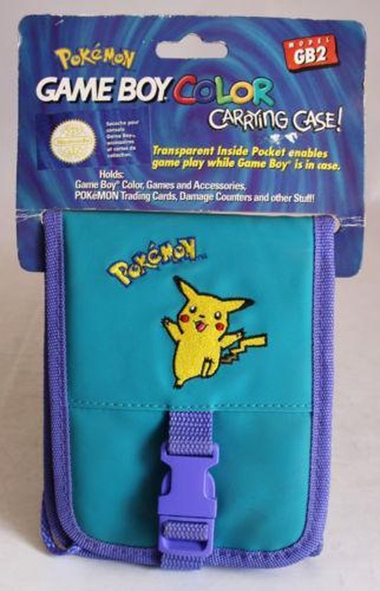 Gameboy Color carrying case Pokémon Groen | bol.com