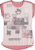 Garcia laagjes shirt materiaalmix - Maat - 164/170