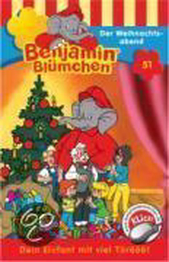 Benjamin Blümchen 051. Der Weihnachtsabend. Cassette - cover