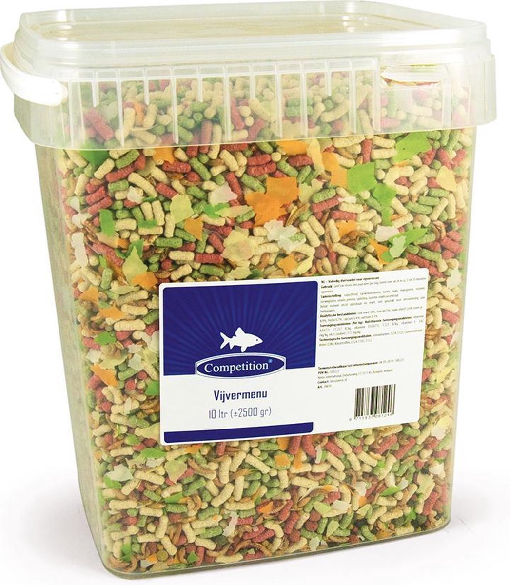 Competition - Vijvermenu - 10 liter/2,5 kg